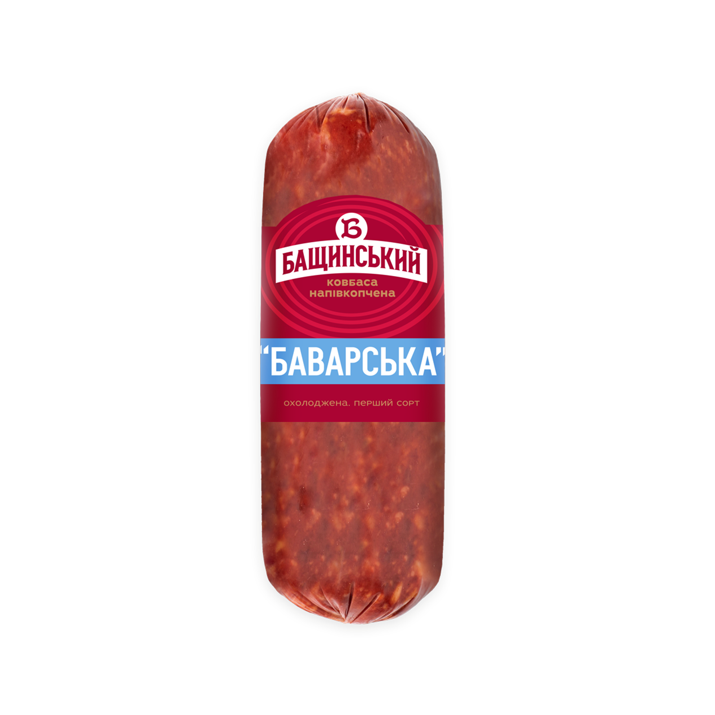 Ковбаса "Баварська" н/к, 1/с (ш/о, вак ~0,280 кг, Бащинський)