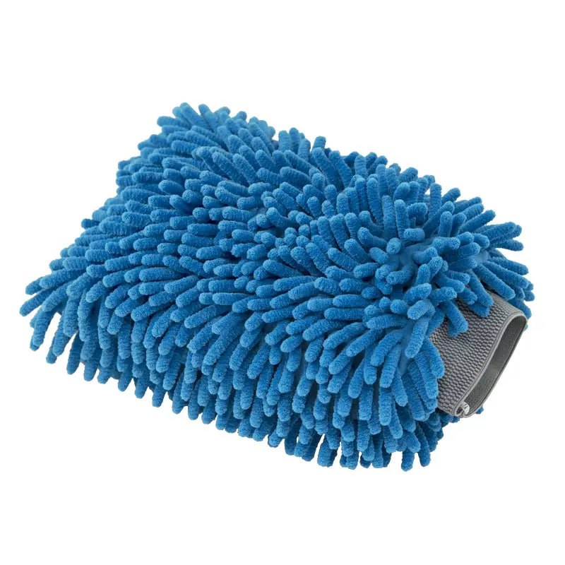 Рукавиця для миття авто Chenille premium wash mitt blue