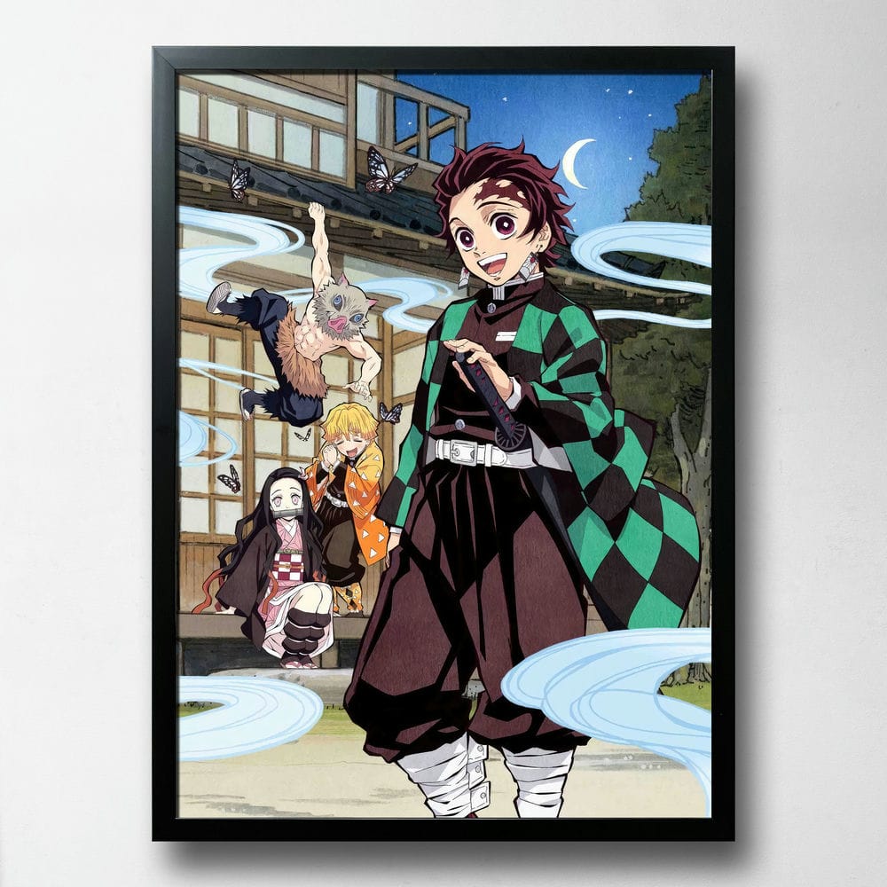 Постер Demon Slayer: Kimetsu no Yaiba, ПВХ