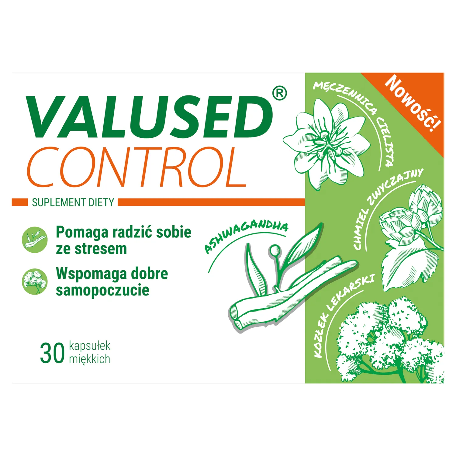 Valused Control від стресів - 30 капсул