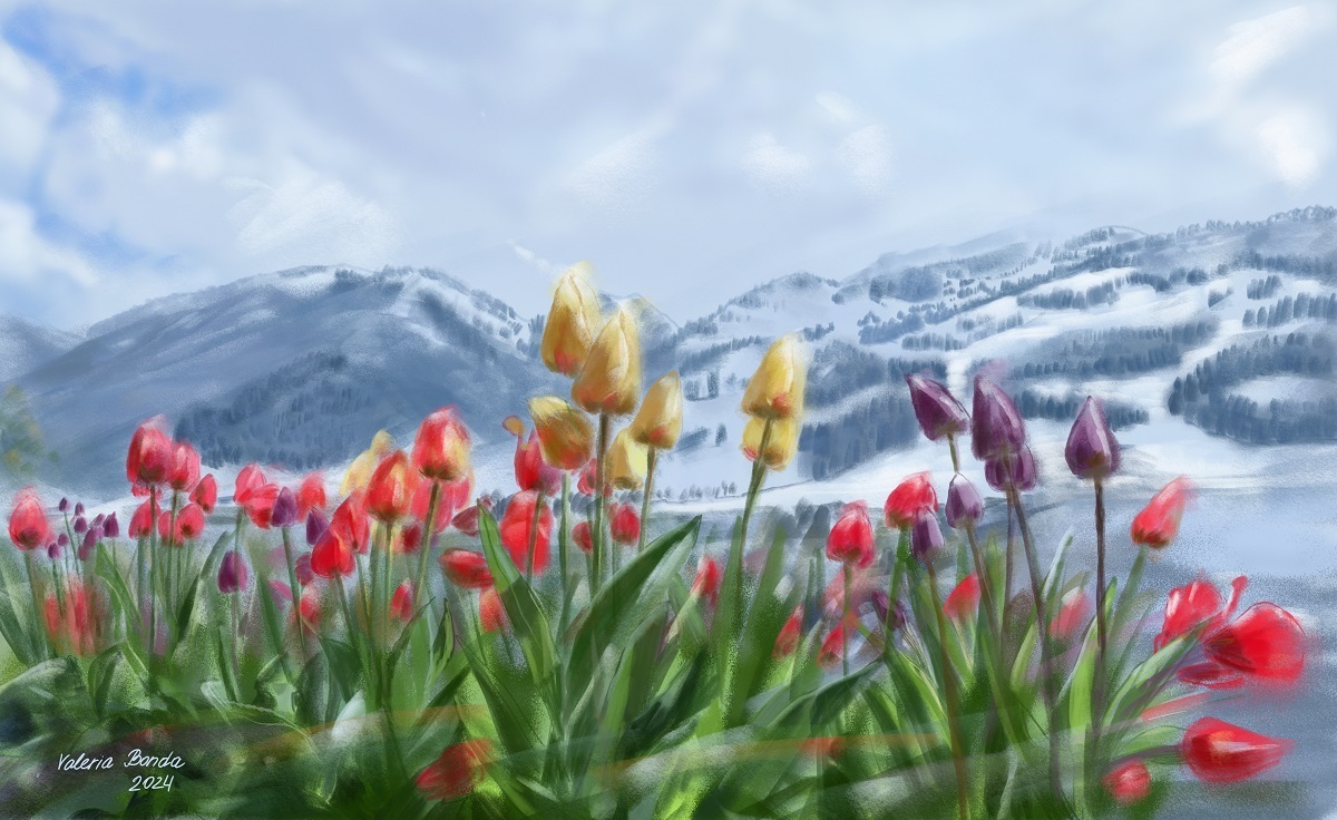 "Відданість". Авторський цифровий принт Валерії Бонди, надрукований на худі (унісекс)