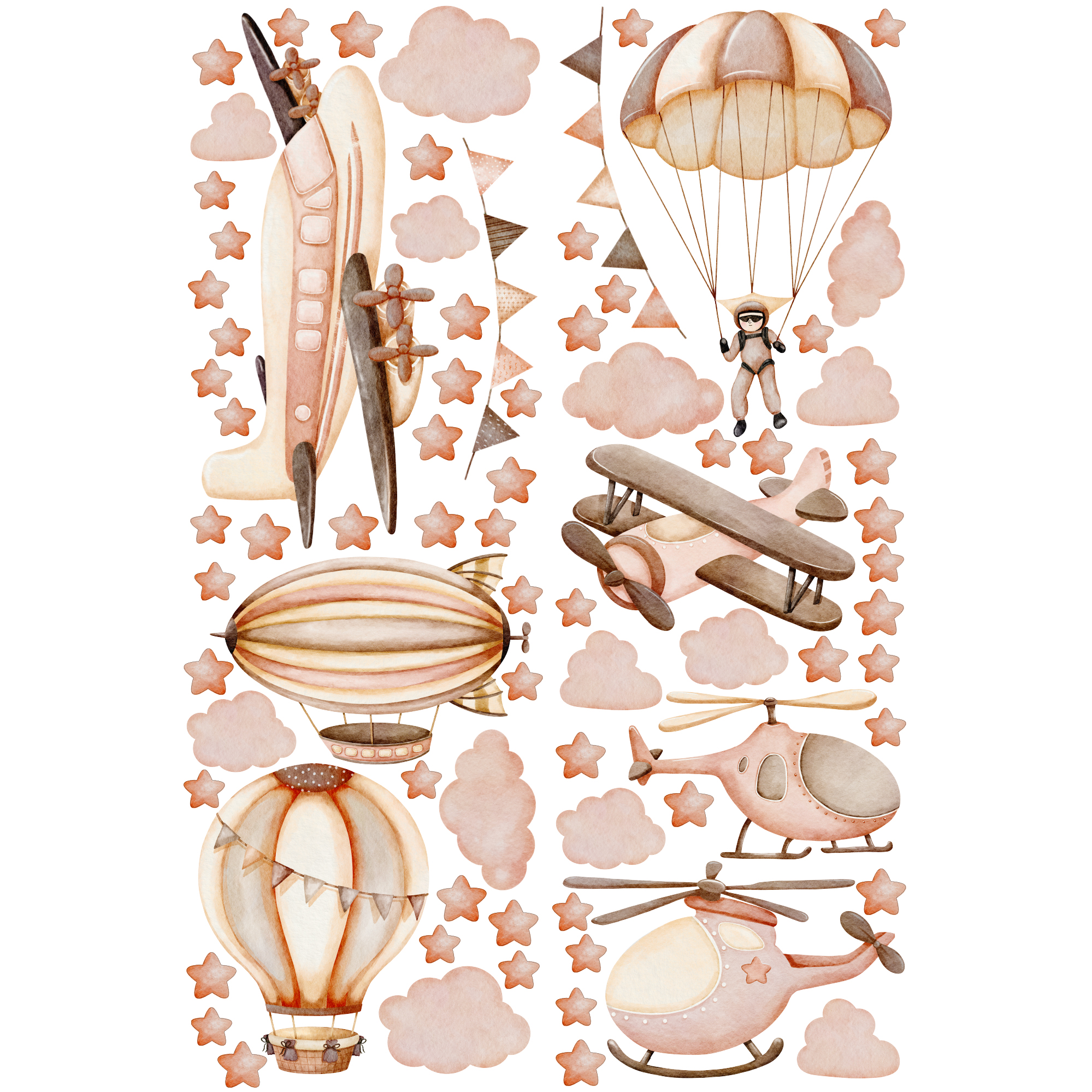 Наліпки "Літаки"