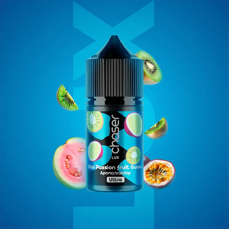 Chaser LUX 30 мл 50 мг Kiwi Passion fruit Guava (Ківі Маракуя Гуава)