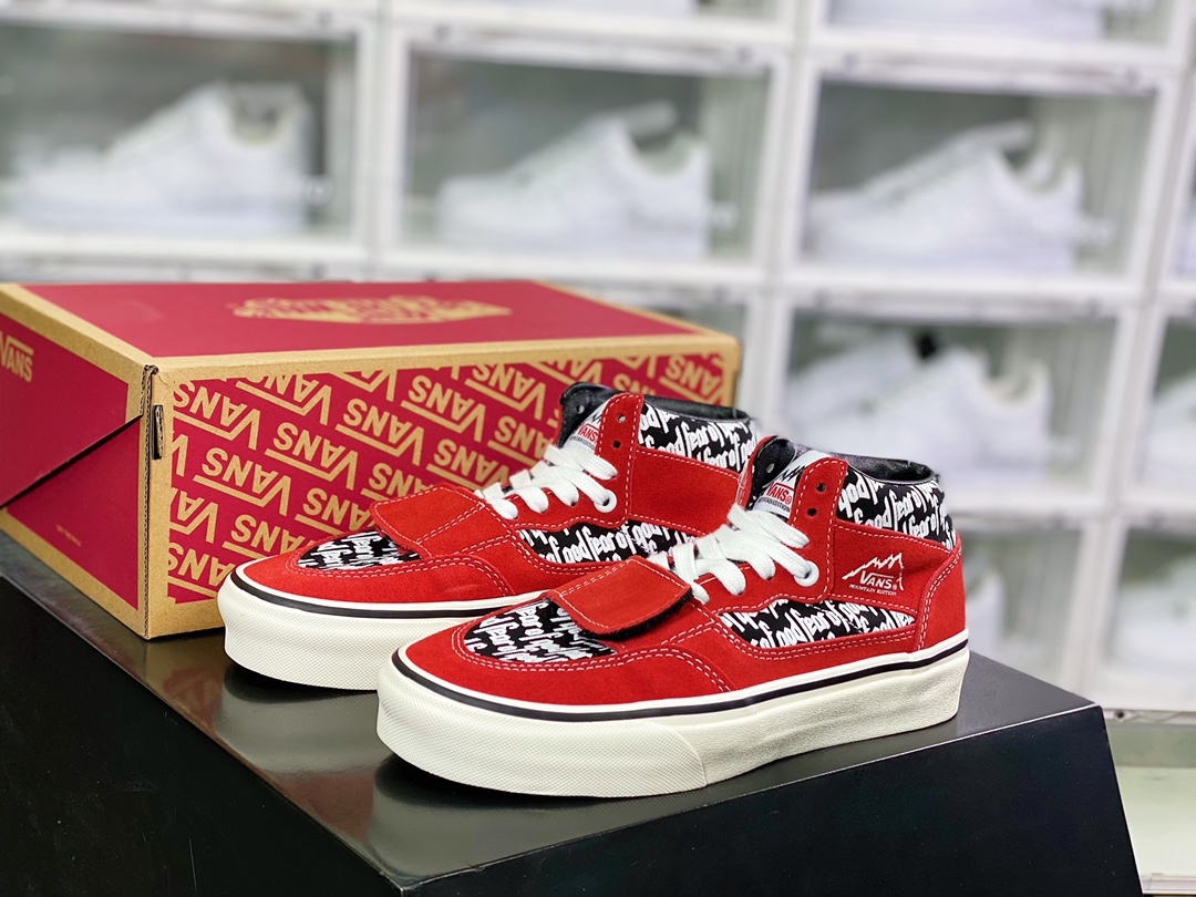 Fear of God x Vans Vault Mountain Edition 35 DX”Red/Black”