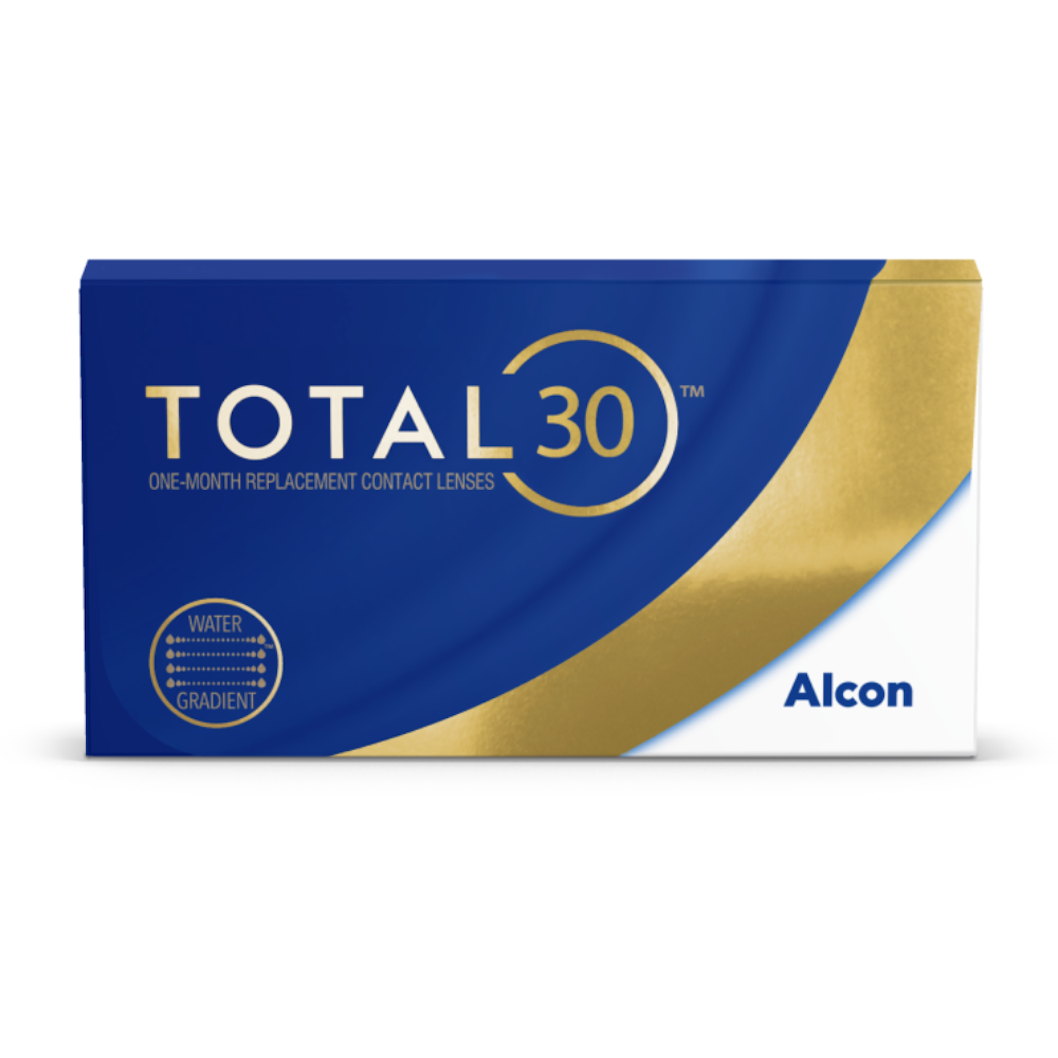 КОНТАКТНІ ЛІНЗИ TOTAL30 (3шт/уп.)
