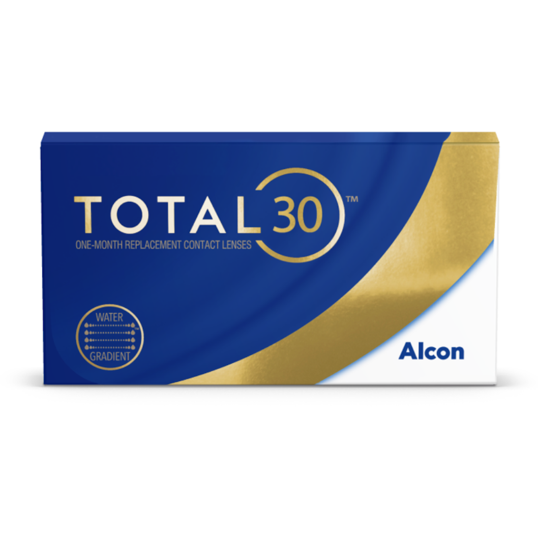 КОНТАКТНІ ЛІНЗИ ALCON TOTAL30 (3шт/уп.)