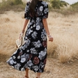 Casual V Neck Floral Dress For Women Summer | Floral Summer Dress