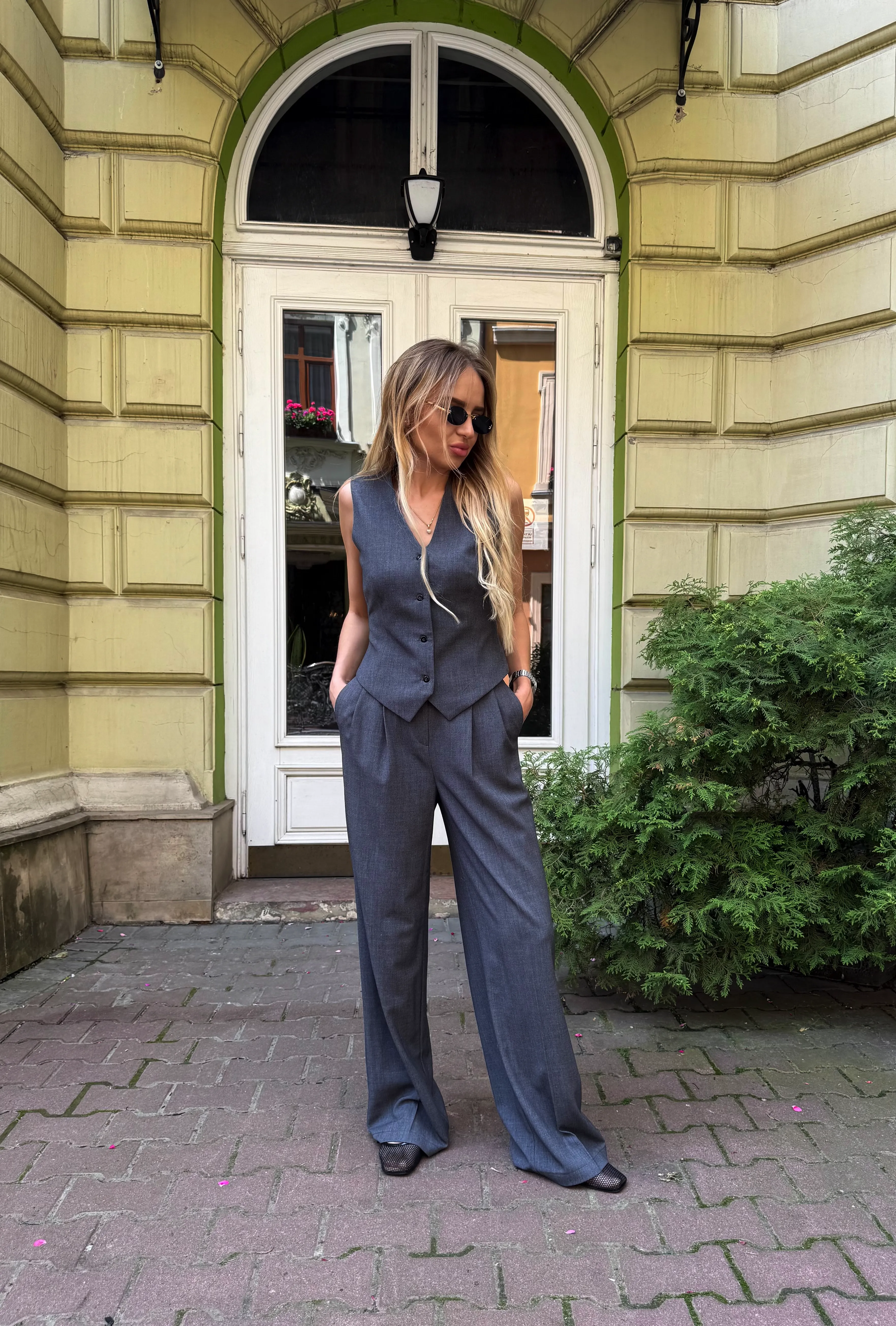 штани Basic gray