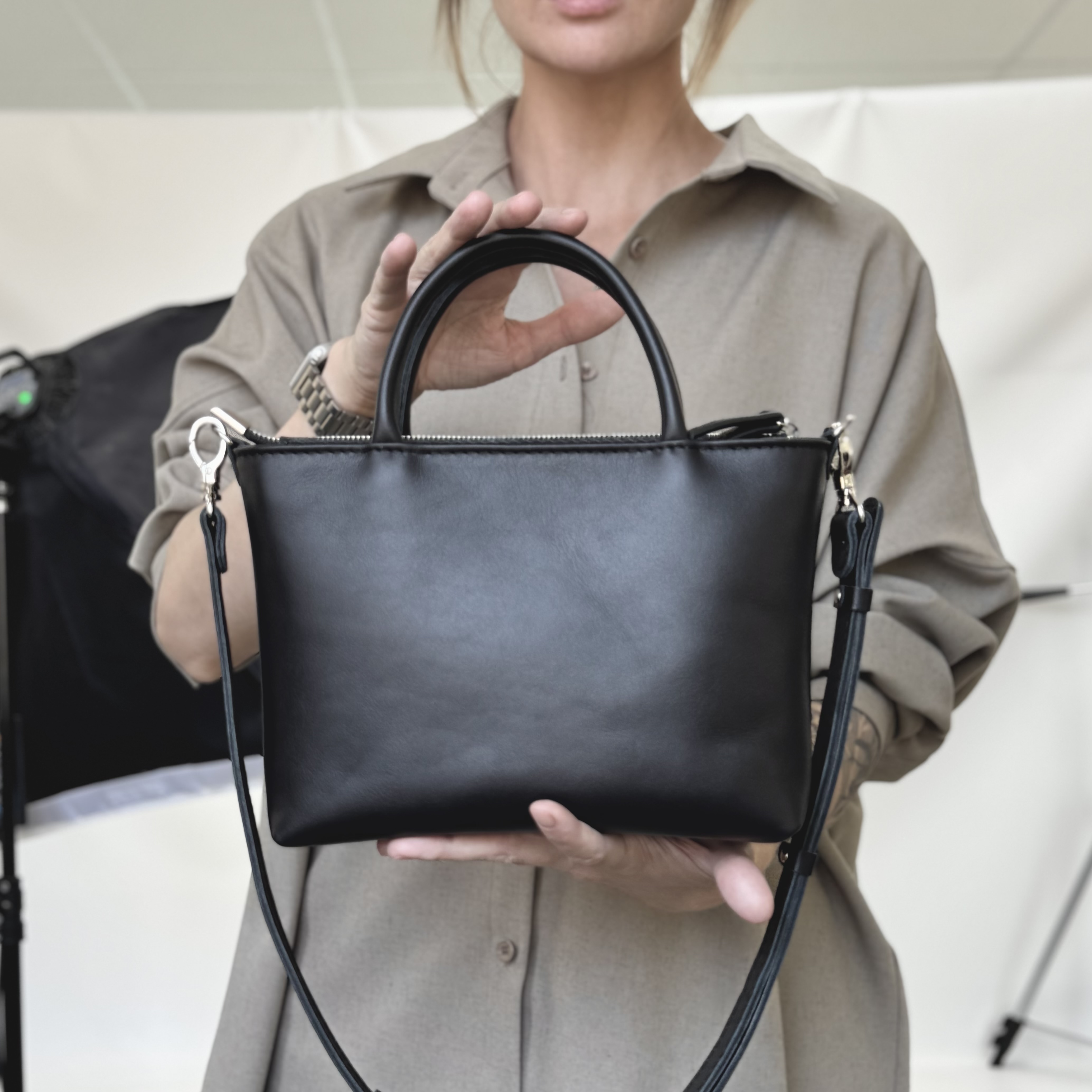 NEW! Сумка з натуральної замші та шкіри Mary bag