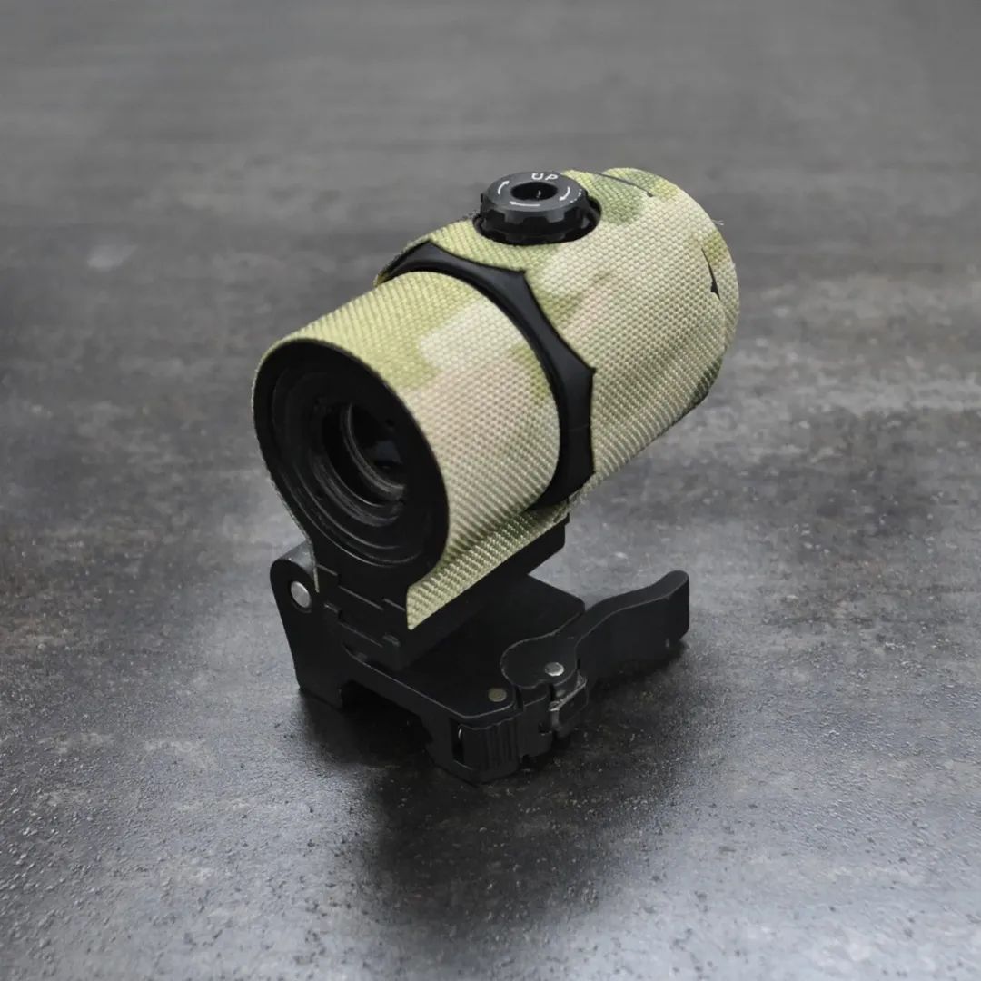 Маскувальні текстильні наліпки для збільшувача "EOTECH Magnifier G43.STS" від українського бренду "SVETOGOR DEFENCE".