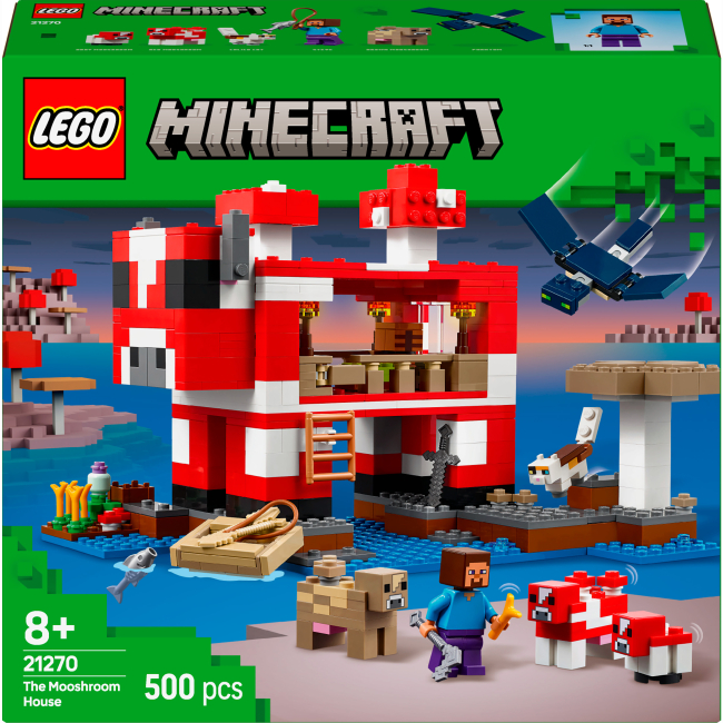 Конструктор LEGO Minecraft Грибний будинок (21270)