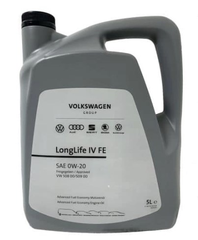 Моторна олива 0W20  VW LongLife IV FE, 5л.