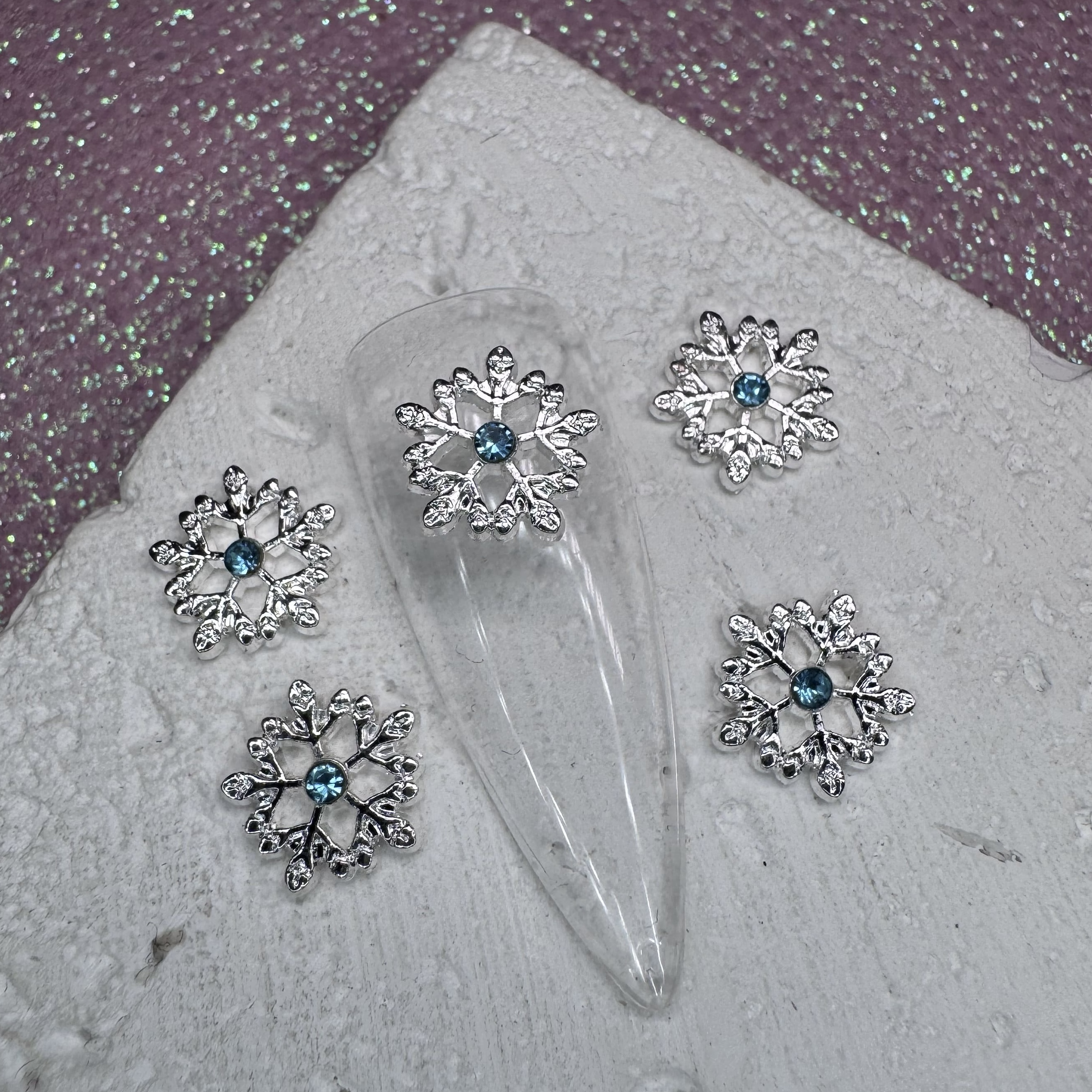 Фігурка для нігтів "Сніжинка"