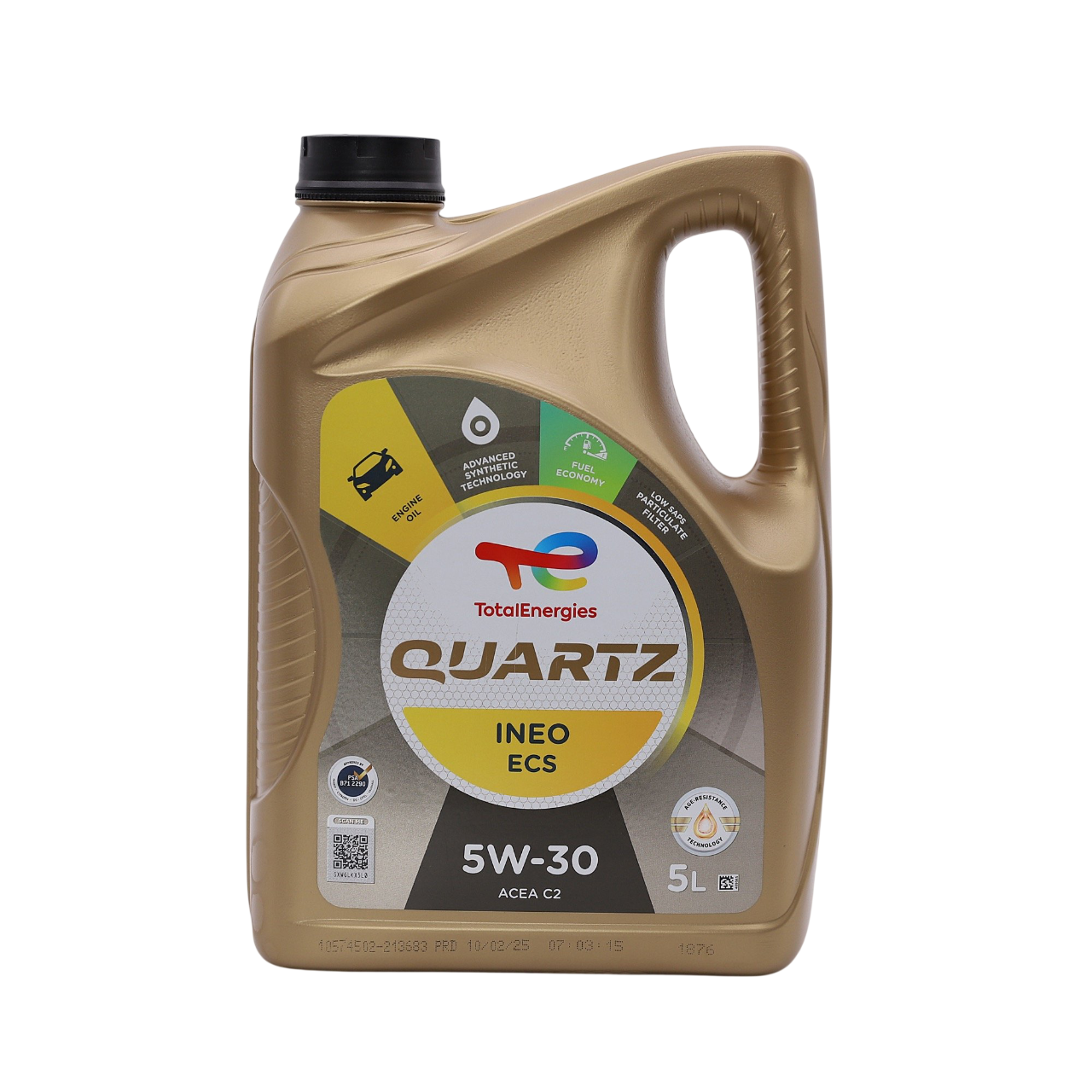 Олива моторна Total Quartz Ineo ECS 5W-30 5L