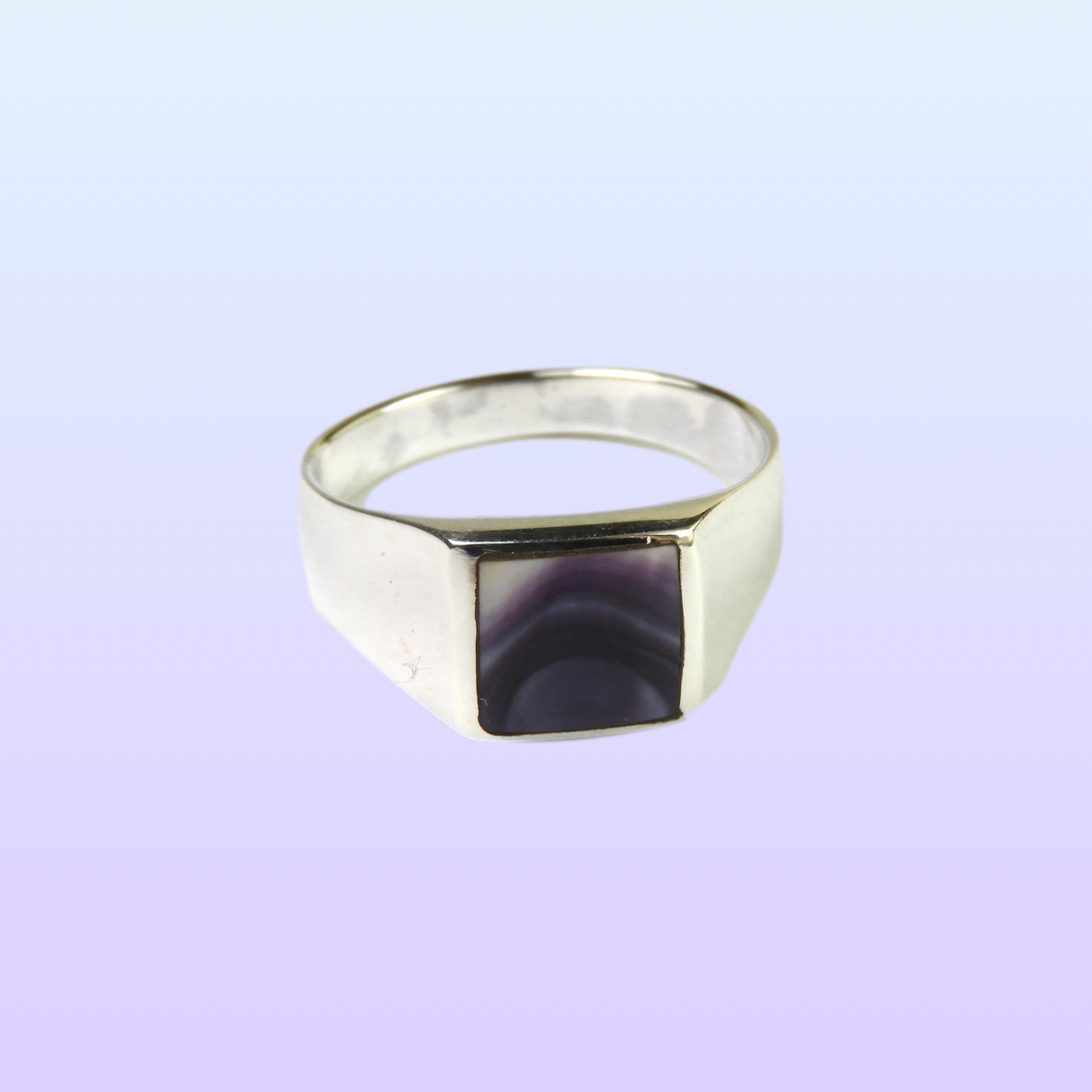 Square Wampum Ring