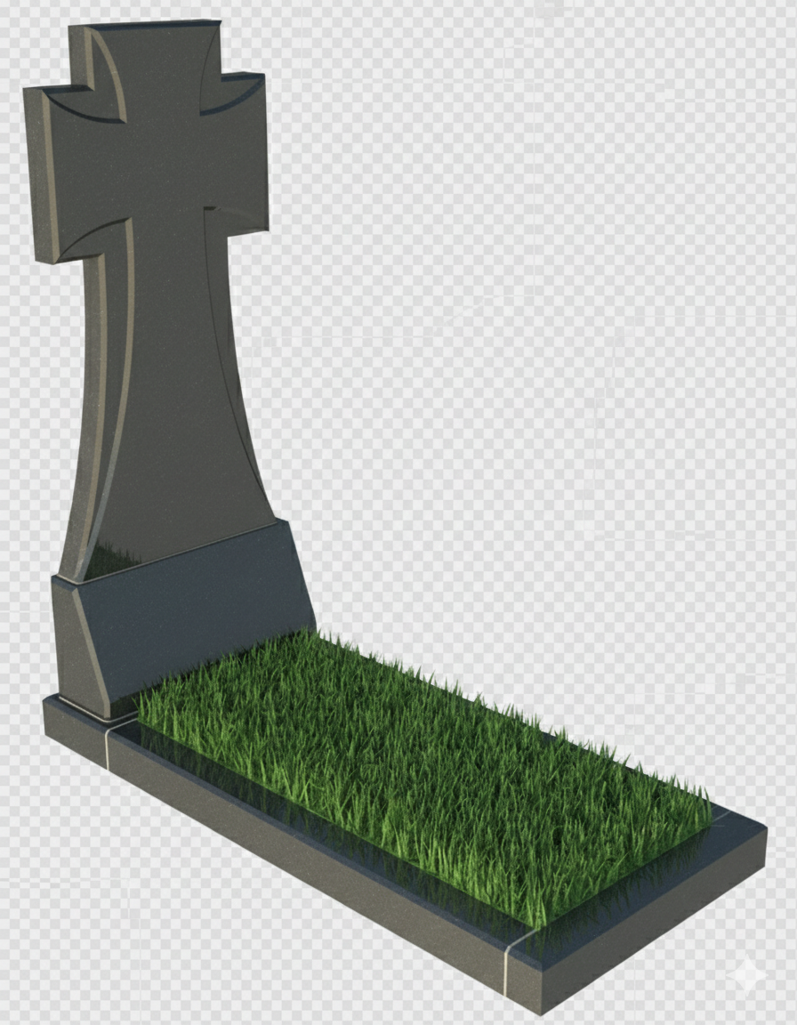 Гранітний хрест 3-19AM