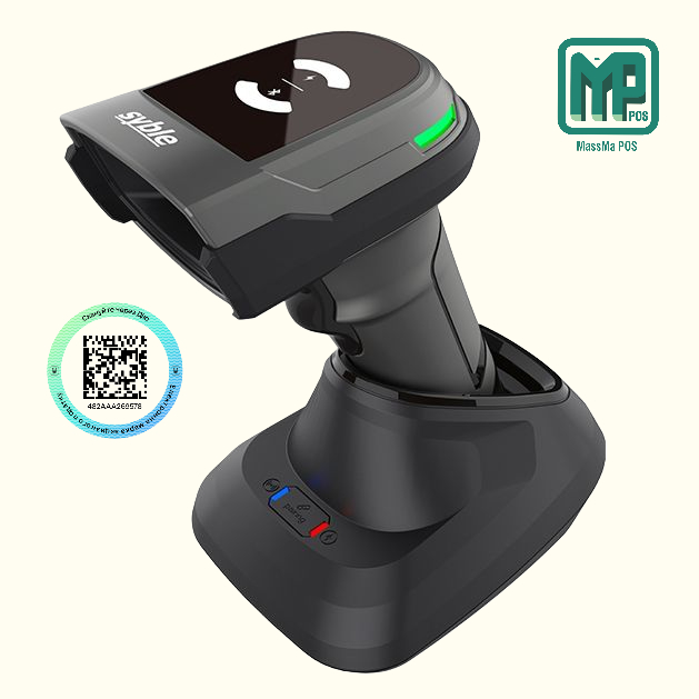 Промисловий бездротовий сканер Syble XB-D66T 2D — з зарядною підставкою