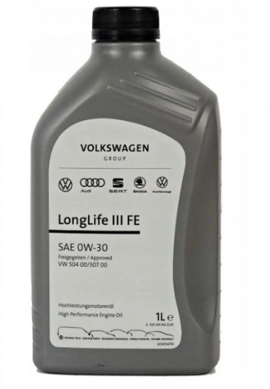 Моторна олива 0W30   VW LongLife III FE , 1л.