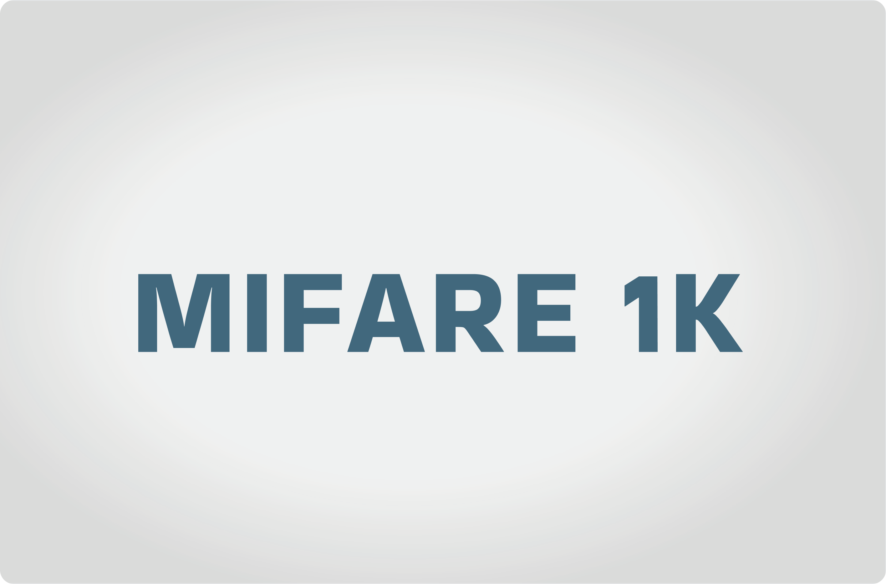 Смарт картка Mifare 1K біла