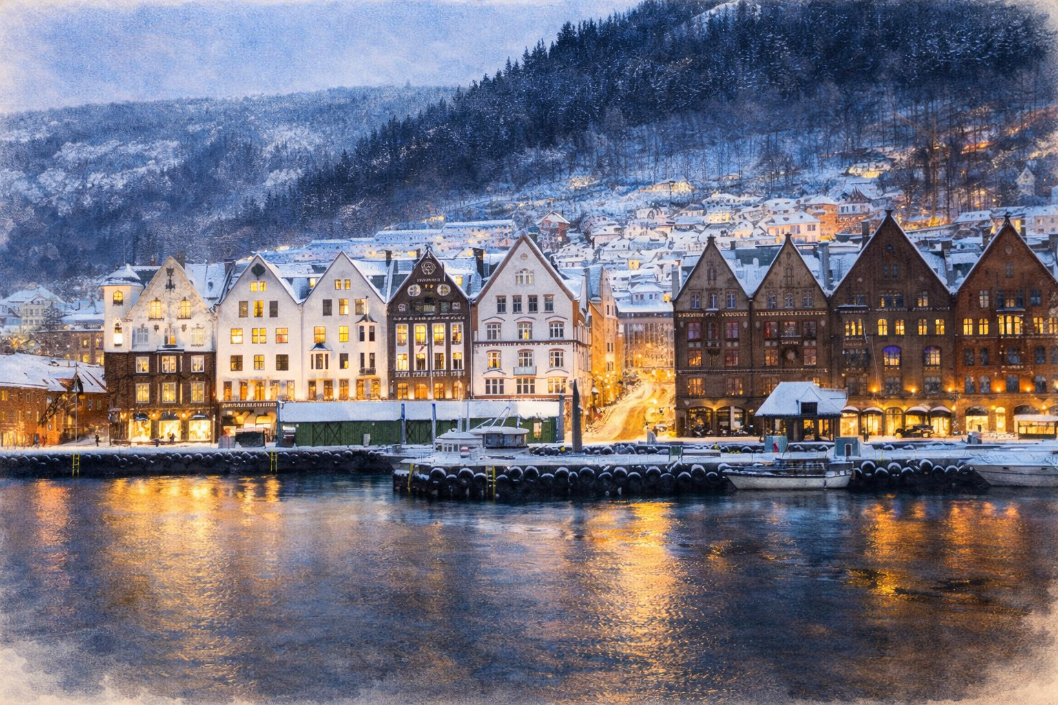 Берген: шляхом купців, моряків і міських легенд