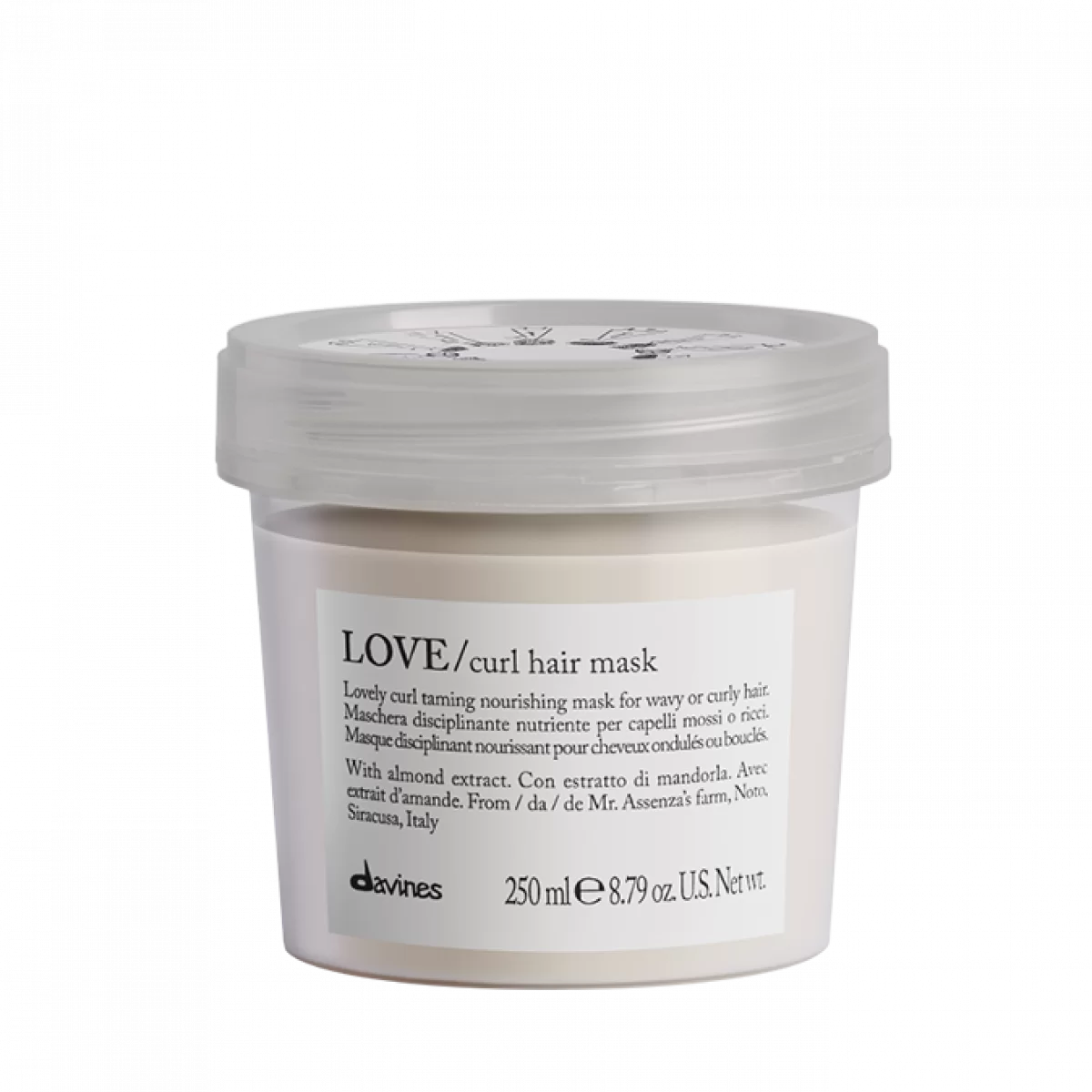 Маска для живлення та контролю завитка, LOVE curl hair mask