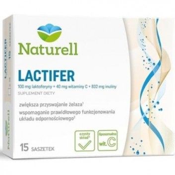 Naturell Lactifer саше забезпечують засвоєння заліза в організмі - 15 шт