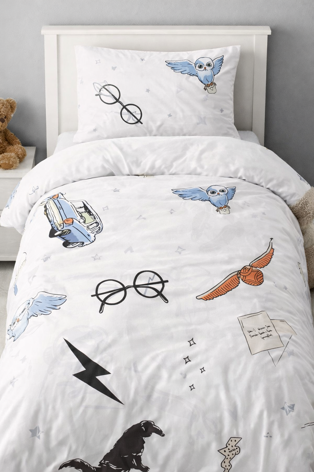 Постільна білизна для хлопчиків ранфорс прінт  "Всесвіт Гарі"