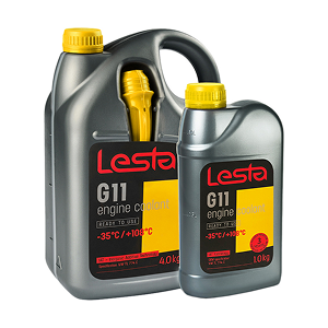 Антифриз готовий -35 °С Lesta G11 жовтий