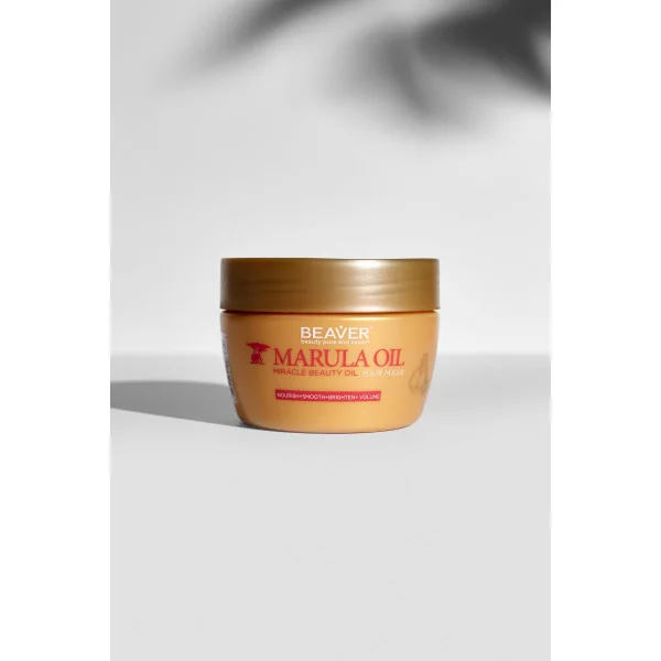 Маска для глибокого живлення пошкодженого волосся з олією марули - Nourish Marula Oil Hair Mask 250мл.