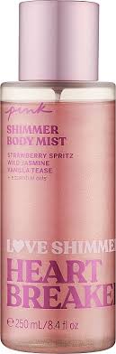 Парфумований спрей для тіла Victoria’s Secret Pink Heart Breaker Shimmer 250 мл