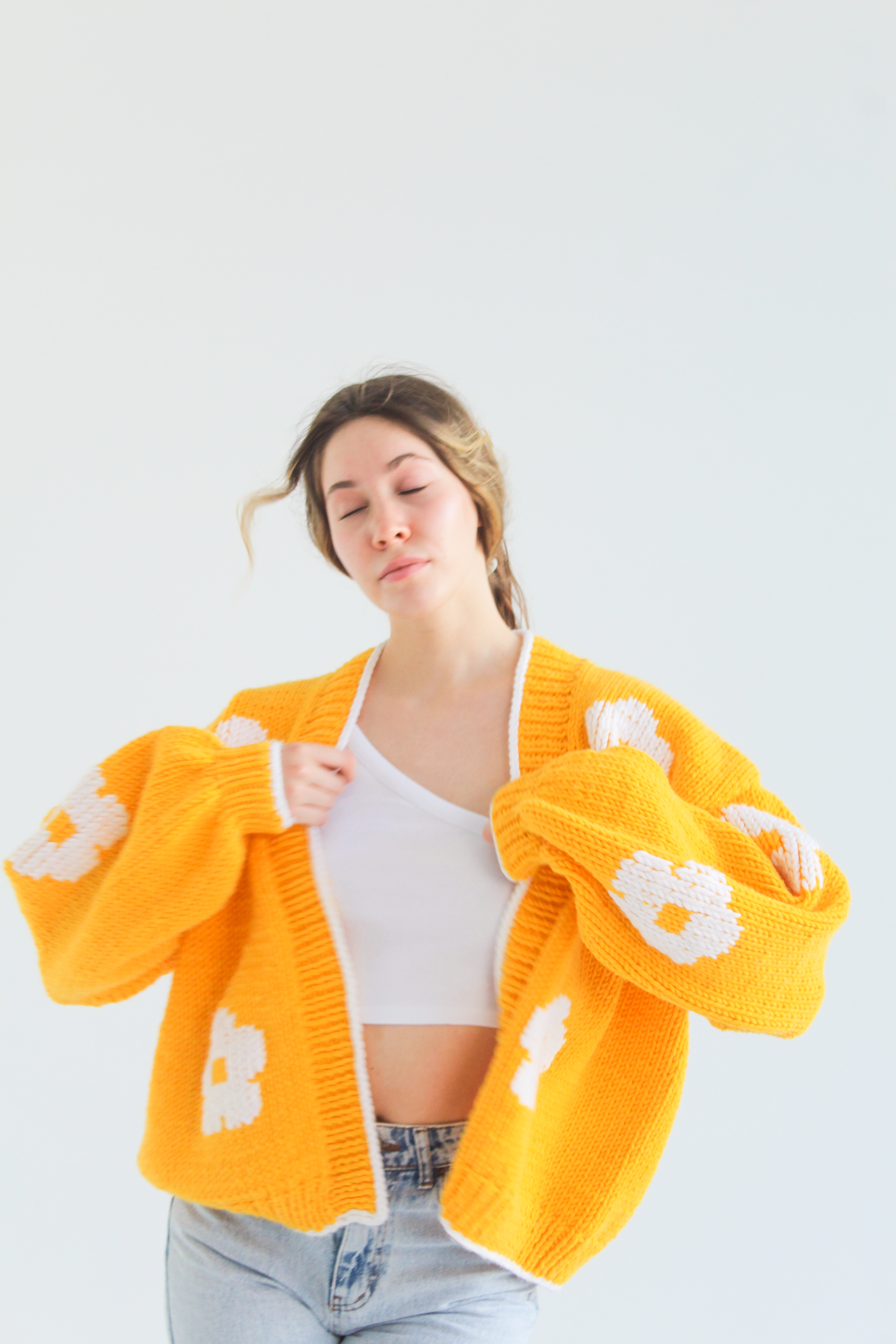 Кардиган з Квіточками