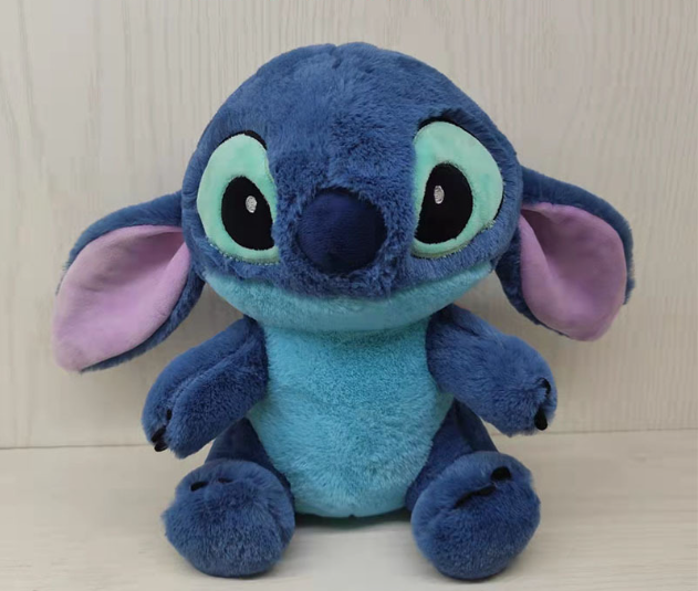 М'яка плюшева іграшка Стіч Синій 45 см