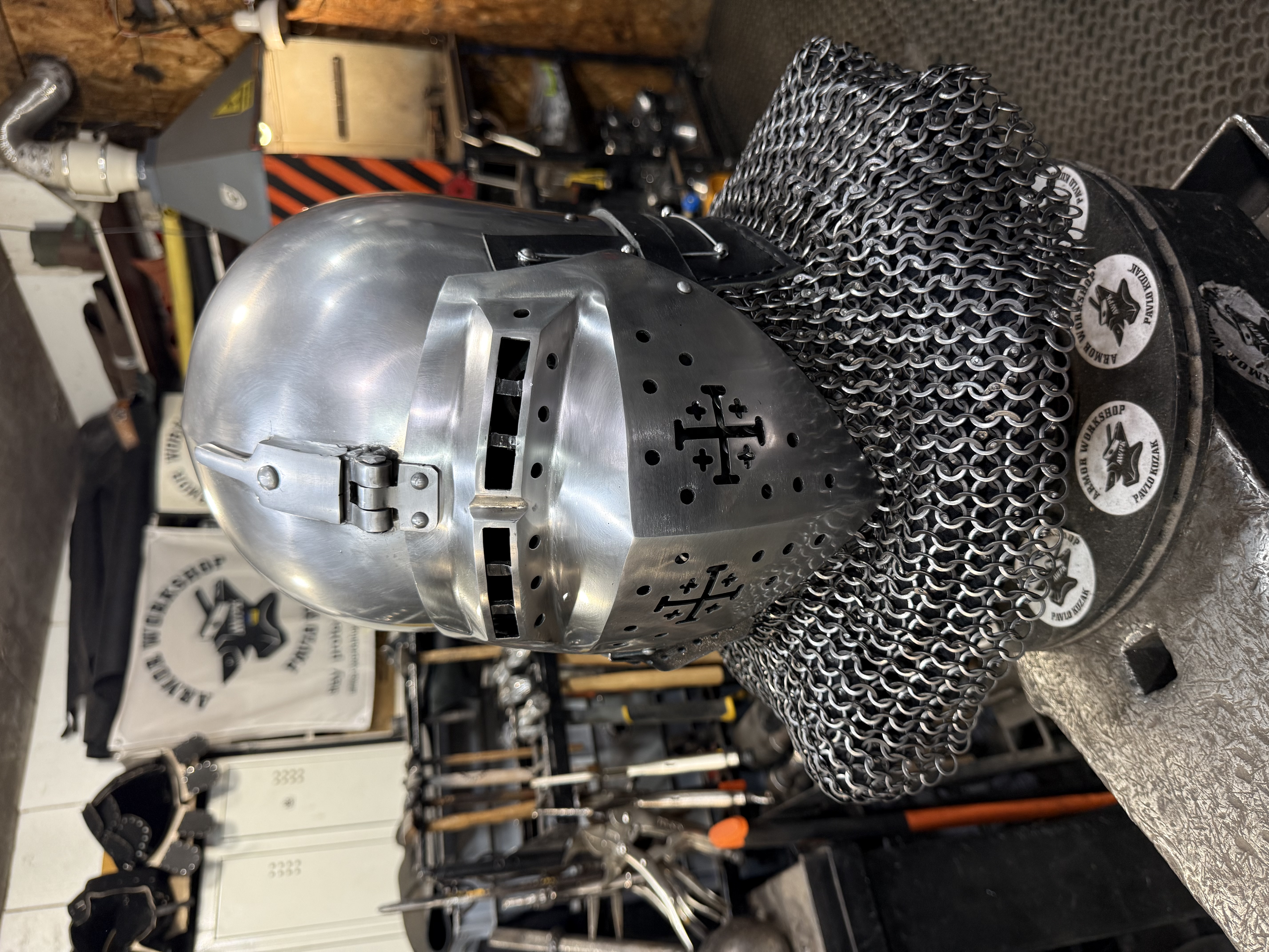 Armor helmet Bascinet “ Faccapp”