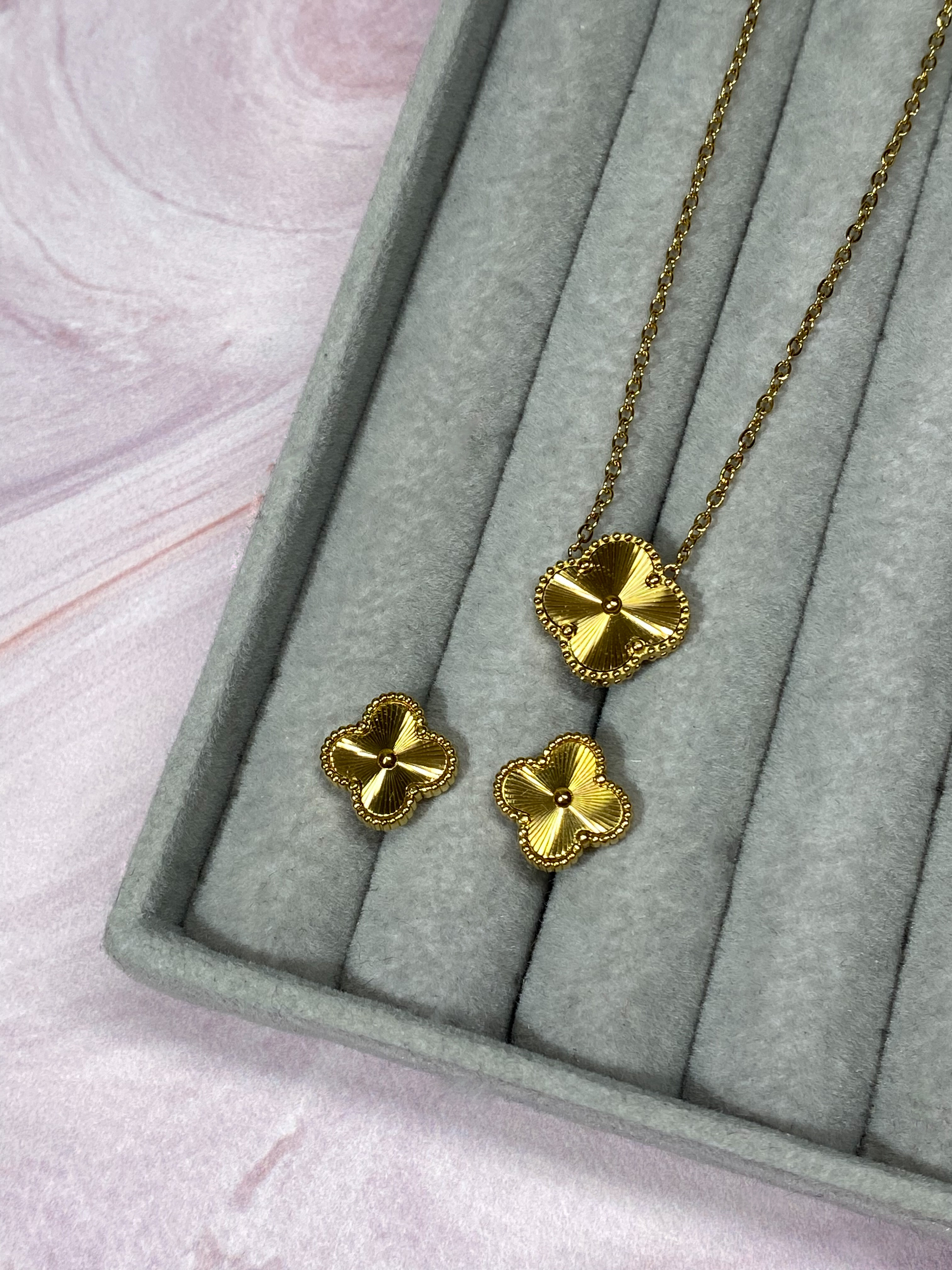 Набір Клевер, колір лимонний