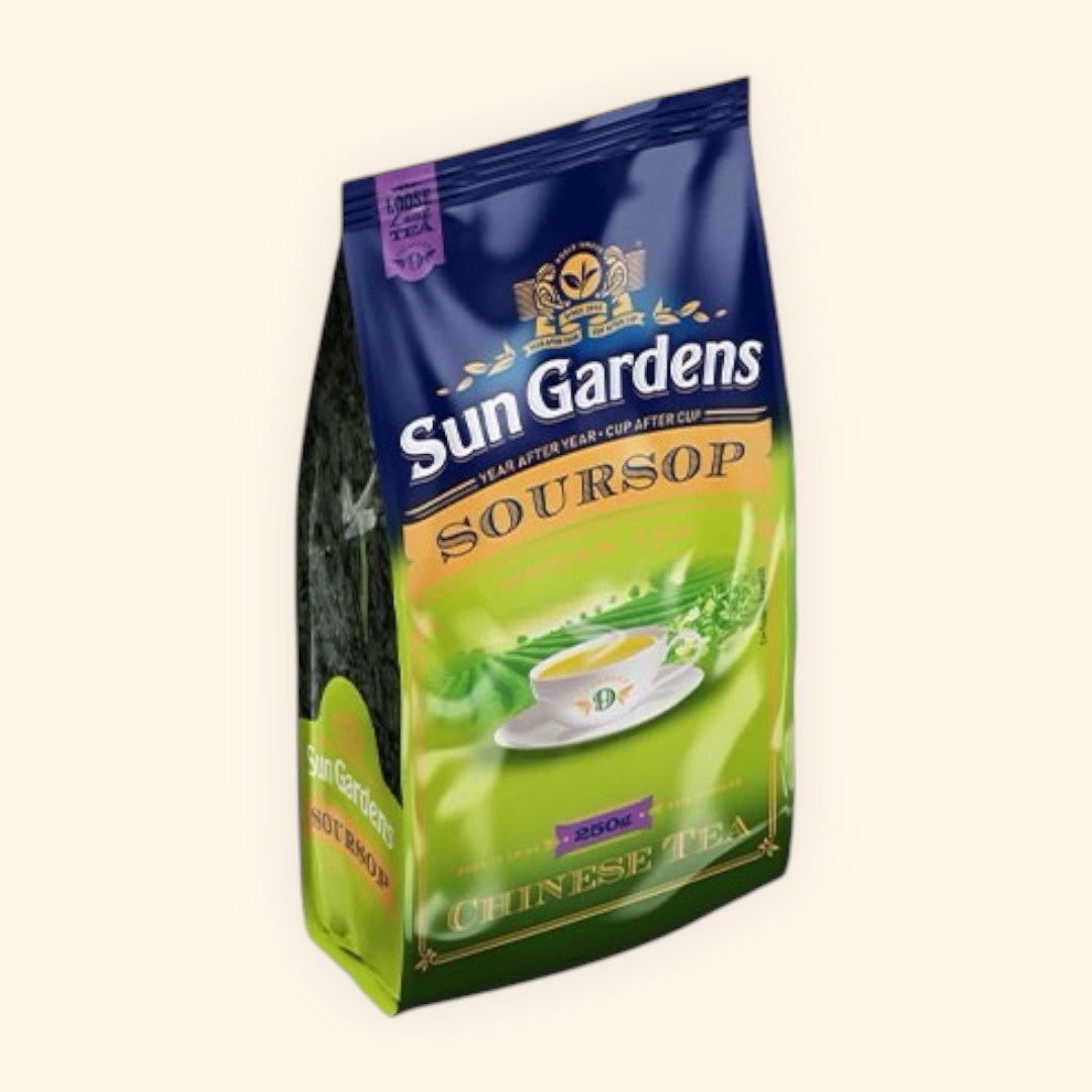 Sun Gardens Чай зелений SourSop 250г, розсипний, дойпак