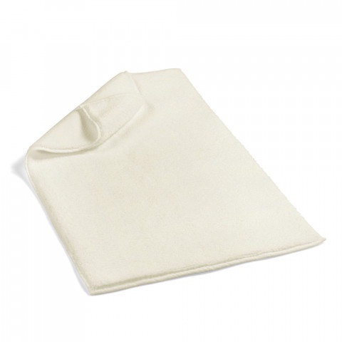 Килимок Premium для ванної бавовняний двосторонній Lappartement 50*80 см Молочний