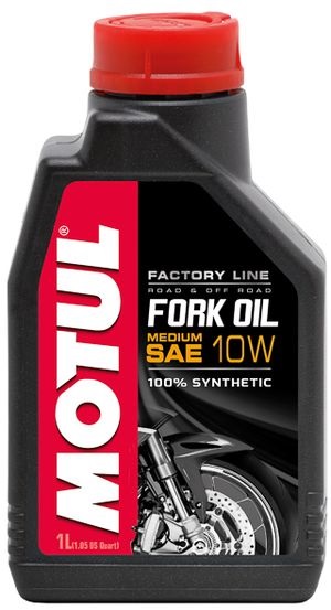Масло вилочне MOTUL FORK OIL MEDIUM FACTORY LINE SAE 10W (1L)