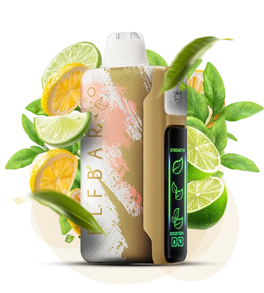 Elf Bar Nic King 30000 Lemon lime Ice Tea (Лимон Лайм Чай З льодом)