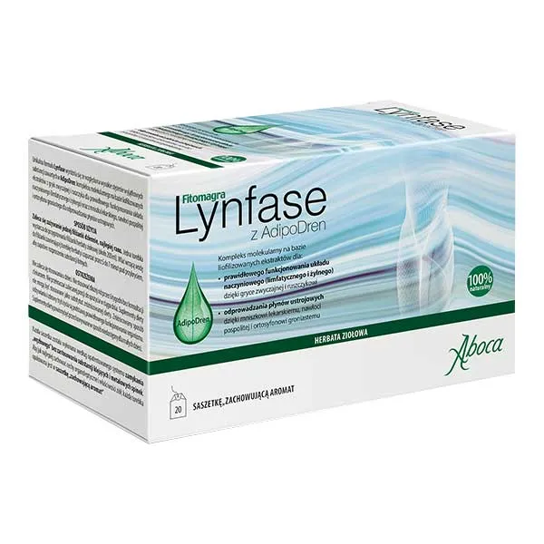 Fitomagra Lynfase з AdipoDren трав'яний чай - 2 г х 20 саше