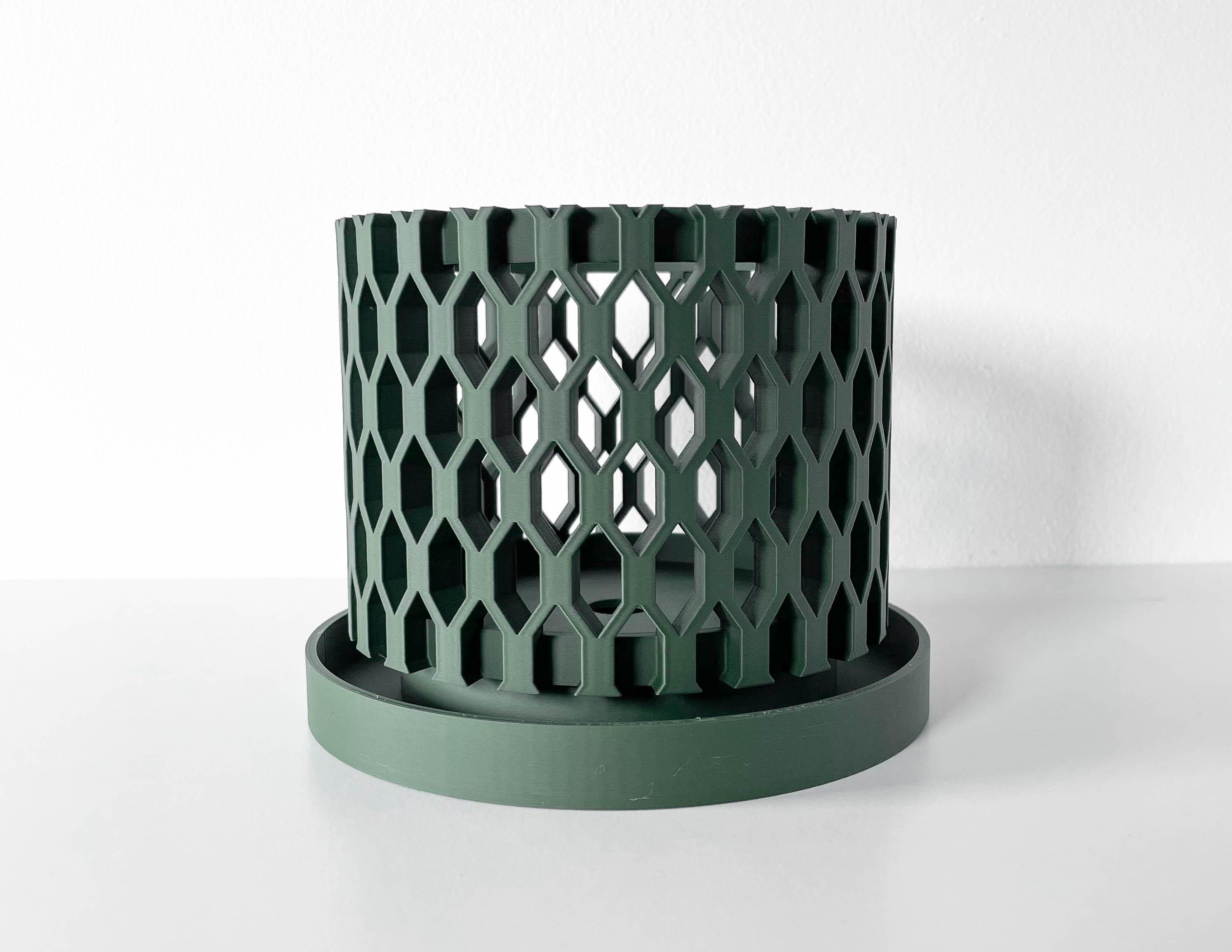 Erna Orchid Planter Pot – 3D Printed Orchid Pot