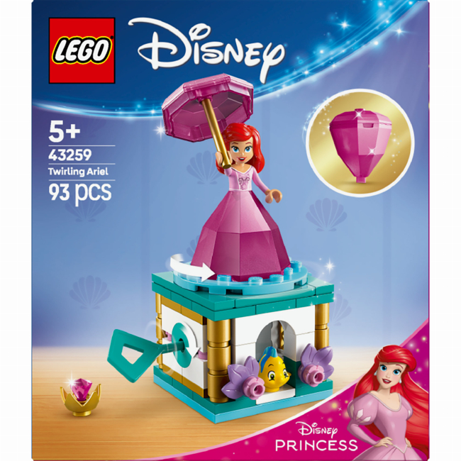 Конструктор LEGO Disney Princess Кружляння Аріель (43259)