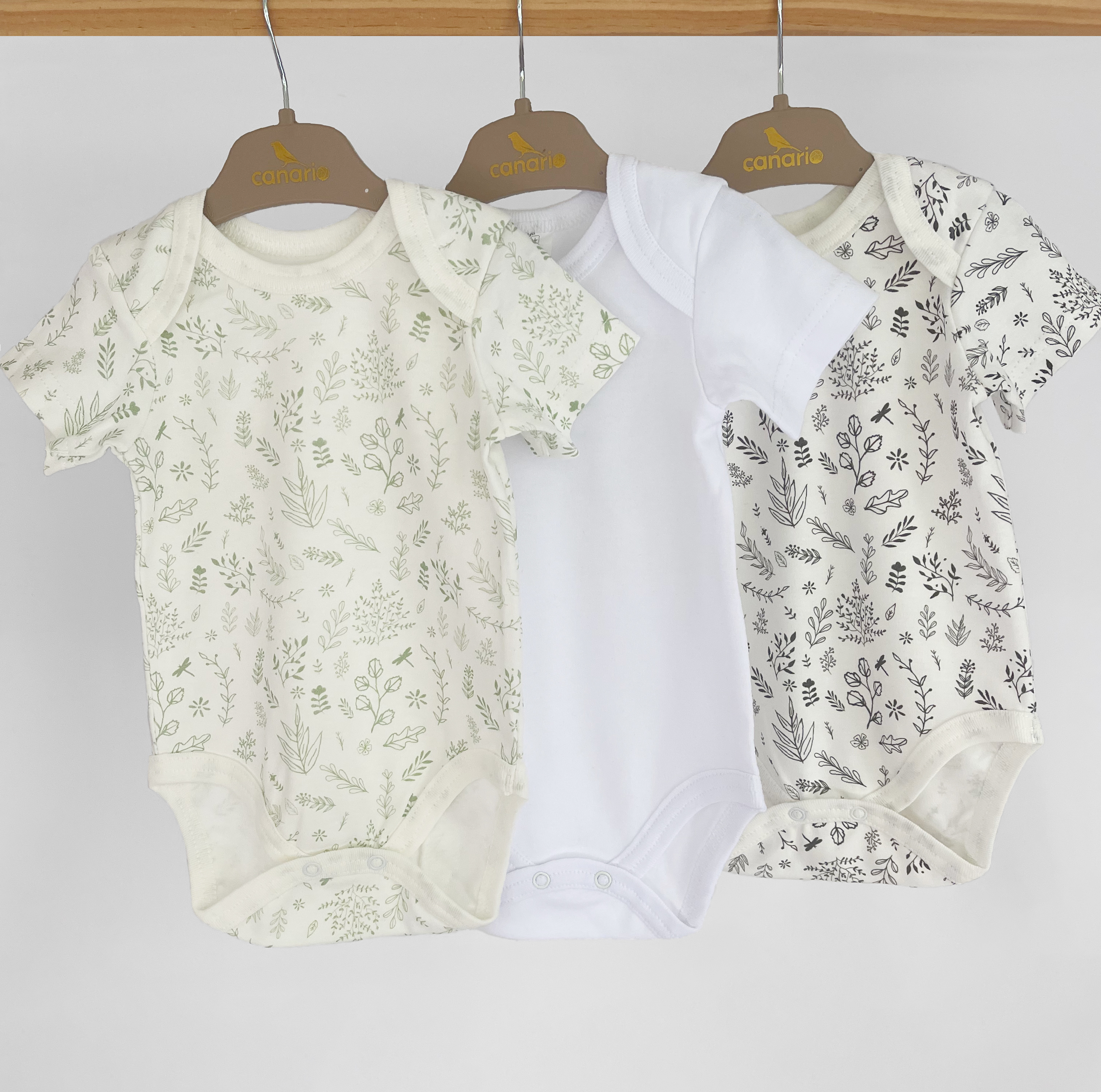 Набір боді "Листочки" (3 шт)