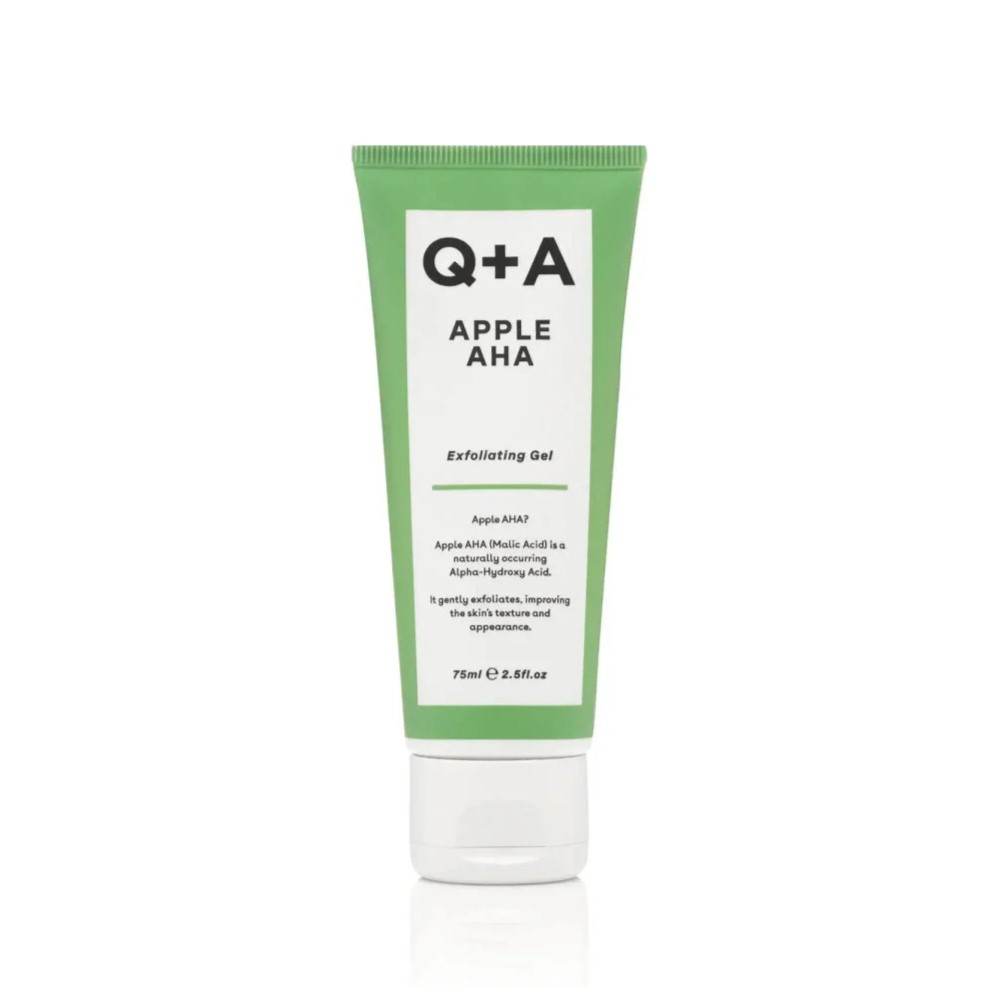 Відлущуючий гель з кислотами для обличчя Q+A Apple AHA Exfoliating Gel 75ml