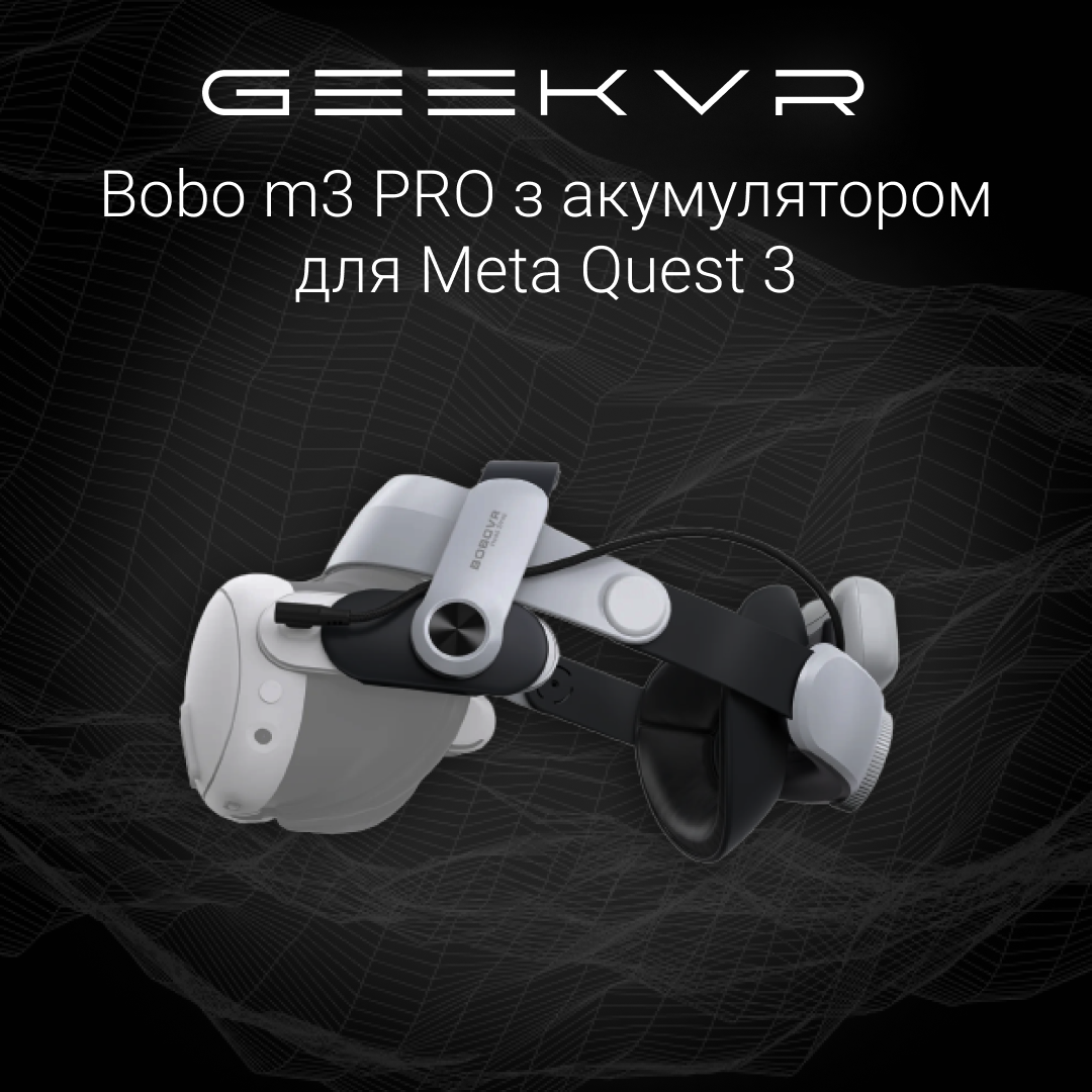 Кріплення BoboVR m3 Pro для Meta Quest 3/3S