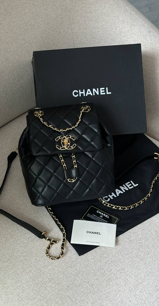 Chanel Urban Spirit Backpack Black