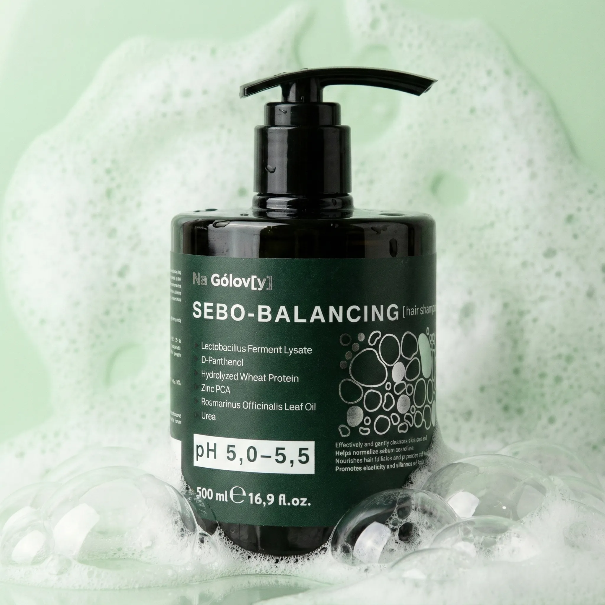 Себобалансувальний шампунь для волосся 500мл