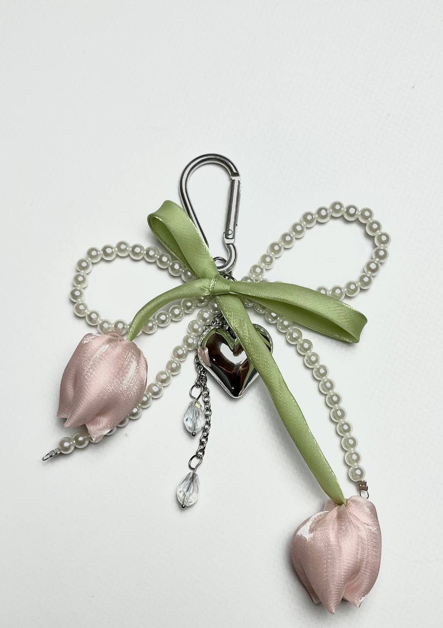 Бантики Брелок-бантик без мережива