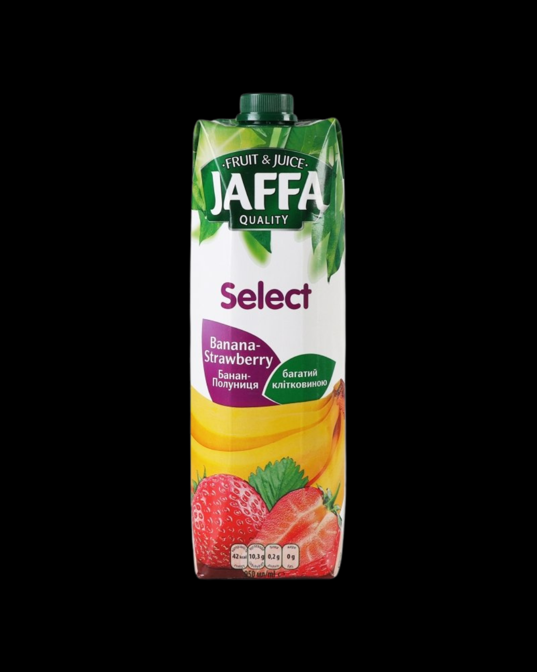 Сік JAFFA (банан-полуниця)