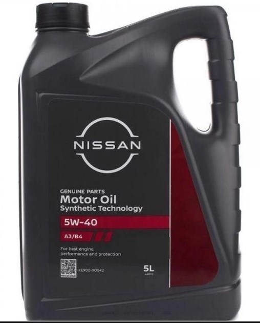 Моторна олива 5W40 NISSAN Motor oil, 5л.