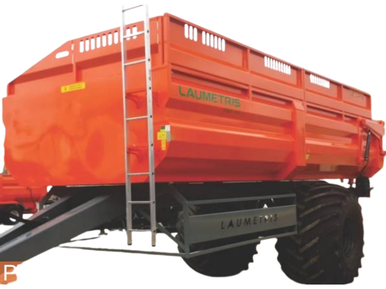 Напівпричіп LAUMETRIS PTL для перевезення цукрових буряків та торфу (PTL-24C / PTL-16D / PTL-20D)